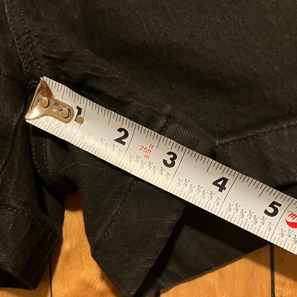 Madewell Black Emmett Denim Shorts - Picture 9 of 10